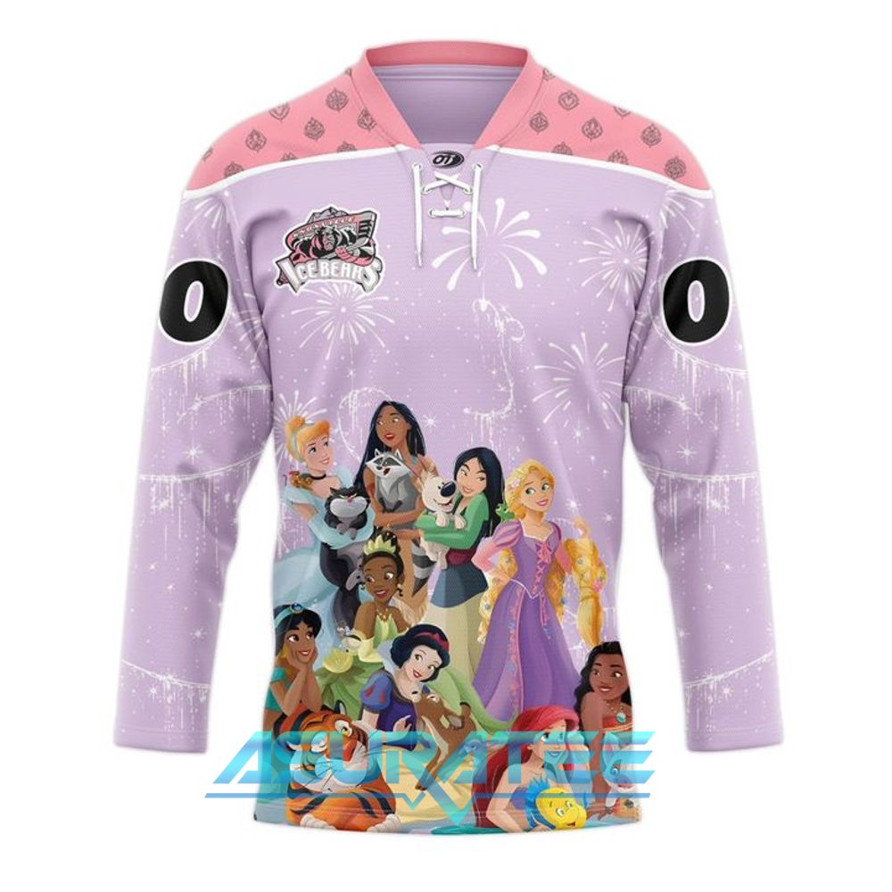 Knoxville Ice Bears Pucks & Princesses 2026 Special Hockey Jersey