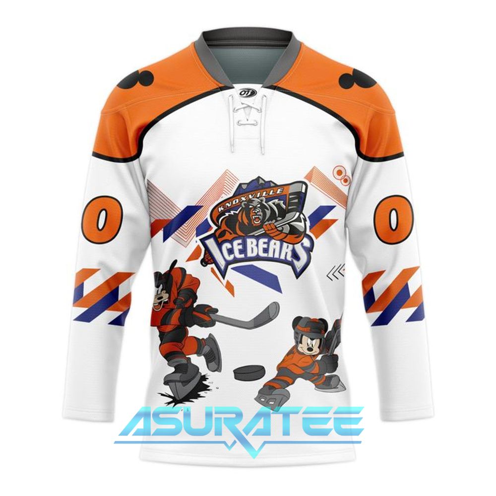 Knoxville Ice Bears x Mickey Mouse 2026 Hockey Jersey
