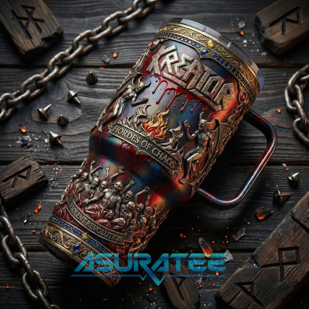 Kreator Hordes of Chaos Limited Edition YETI Tumbler