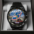 Kyle Larson 2025 NASCAR Cup Series Champion Black Stainless Steel Watch – TANTN18543