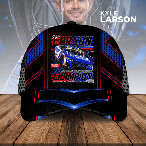 Kyle Larson 2025 NASCAR Cup Series Champion Classic Cap – HOATT14404