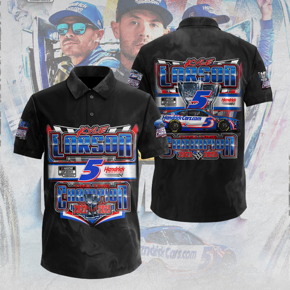 Kyle Larson 2025 NASCAR Cup Series Champion 3D Apparel – TANTN18297