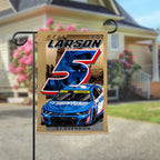 Kyle Larson Double-side Garden Flag – TMTHU2031