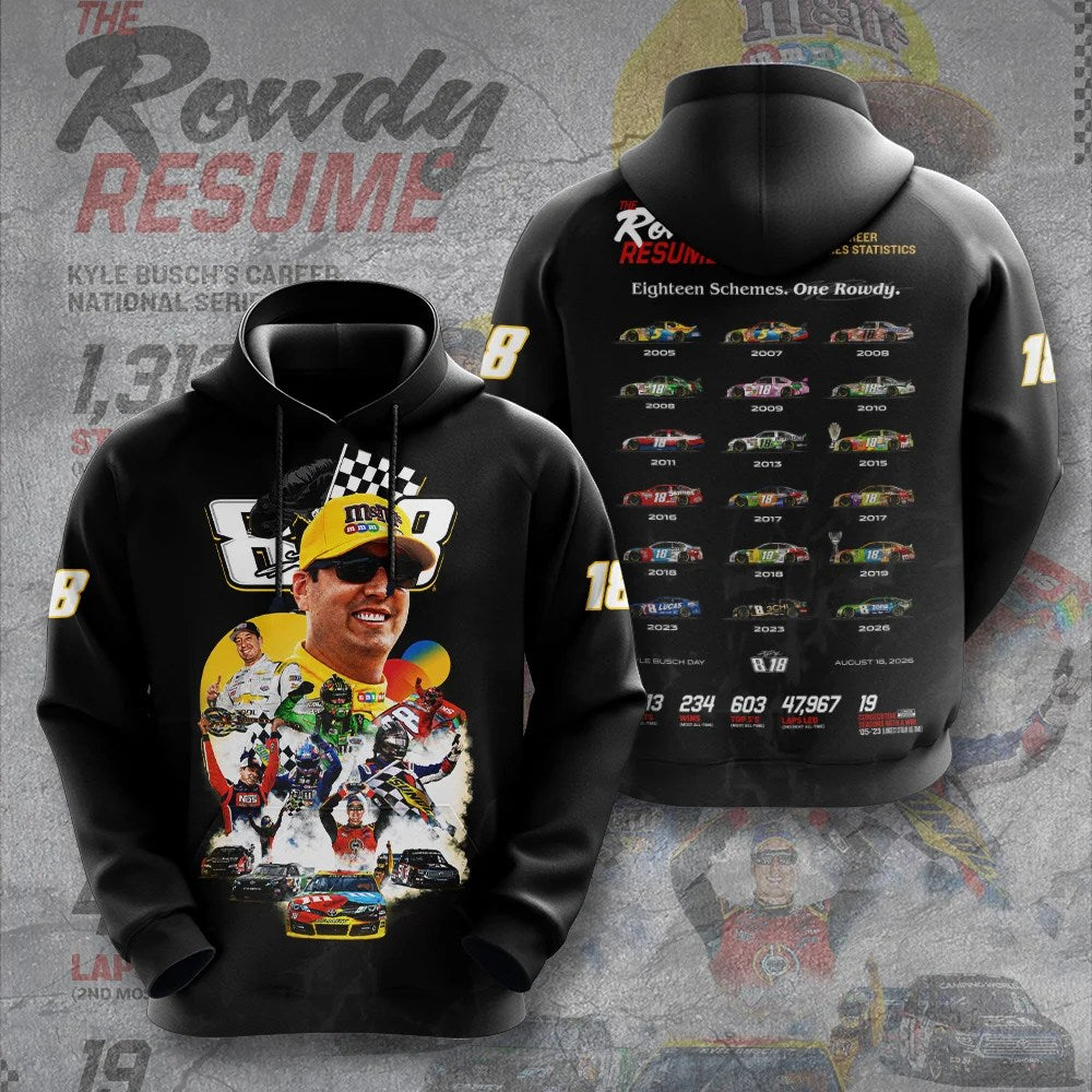 Kyle Busch 3D Apparel – GNE8213