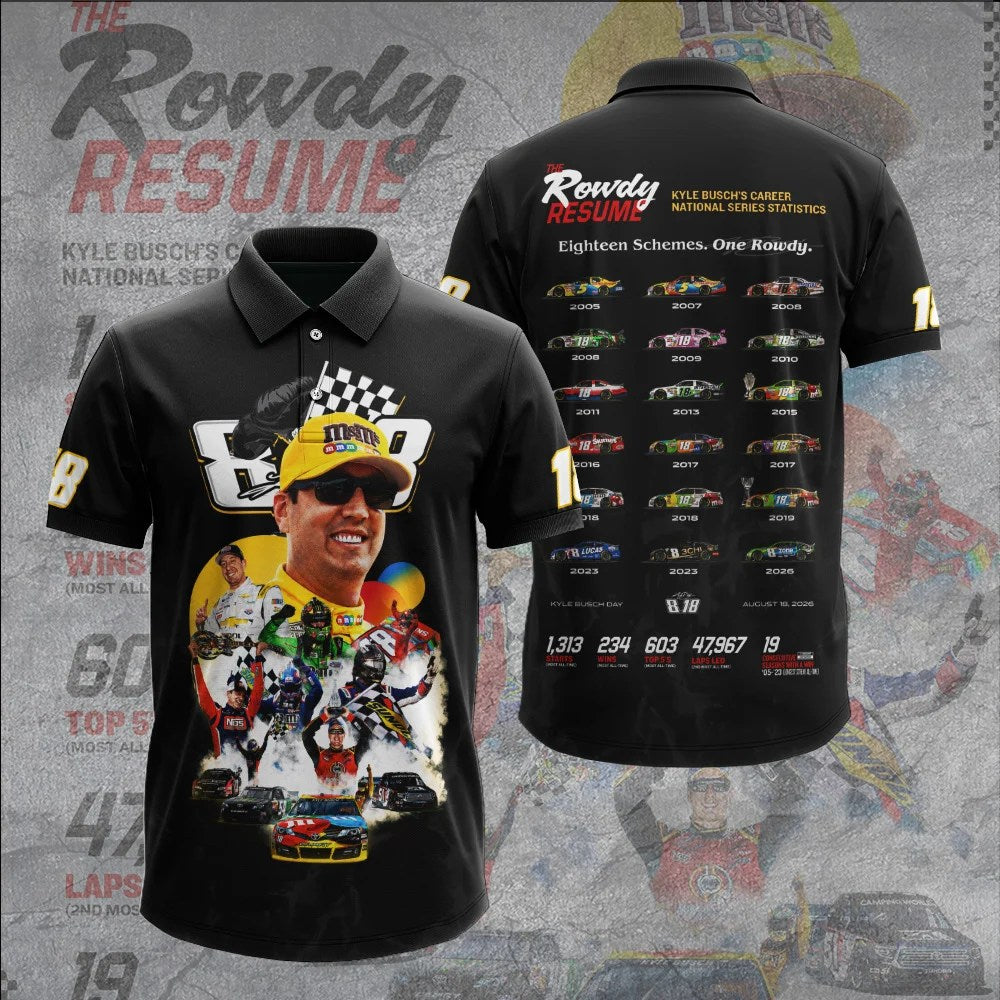 Kyle Busch 3D Apparel – GNE8213