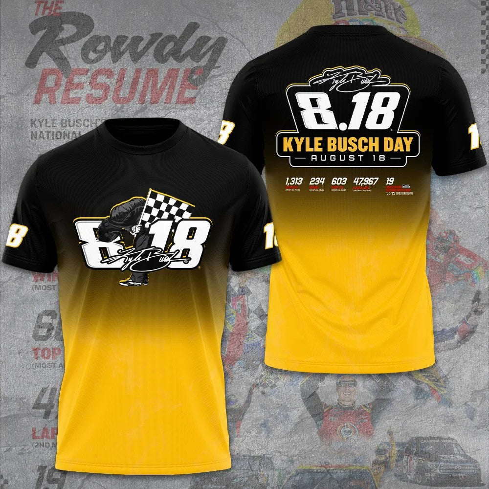Kyle Busch 3D Apparel – GNE8218