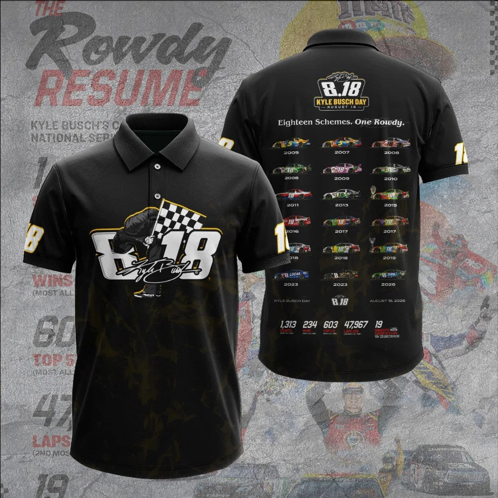 Kyle Busch 3D Apparel – GNE8252