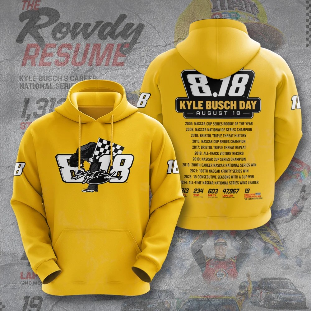 Kyle Busch 3D Apparel – GNE8253