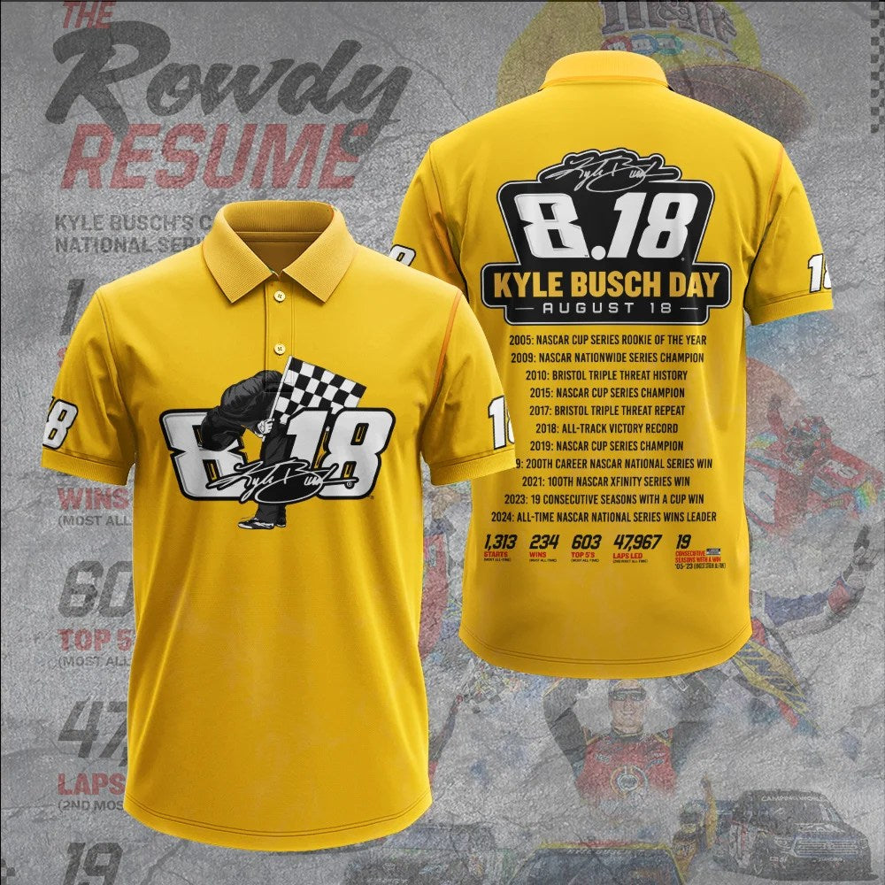 Kyle Busch 3D Apparel – GNE8253