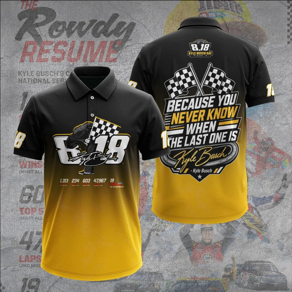 Kyle Busch 3D Apparel – GNE8254