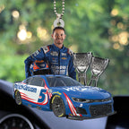 Kyle Larson Custom shape 2-sided Acrylic Car Ornament – GNENEW747