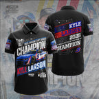 Kyle Larson 2025 NASCAR Cup Series Champion 3D Apparel – TANTN18093