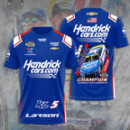 Kyle Larson 2025 NASCAR Cup Series Champion 3D Apparel – TANTN18364