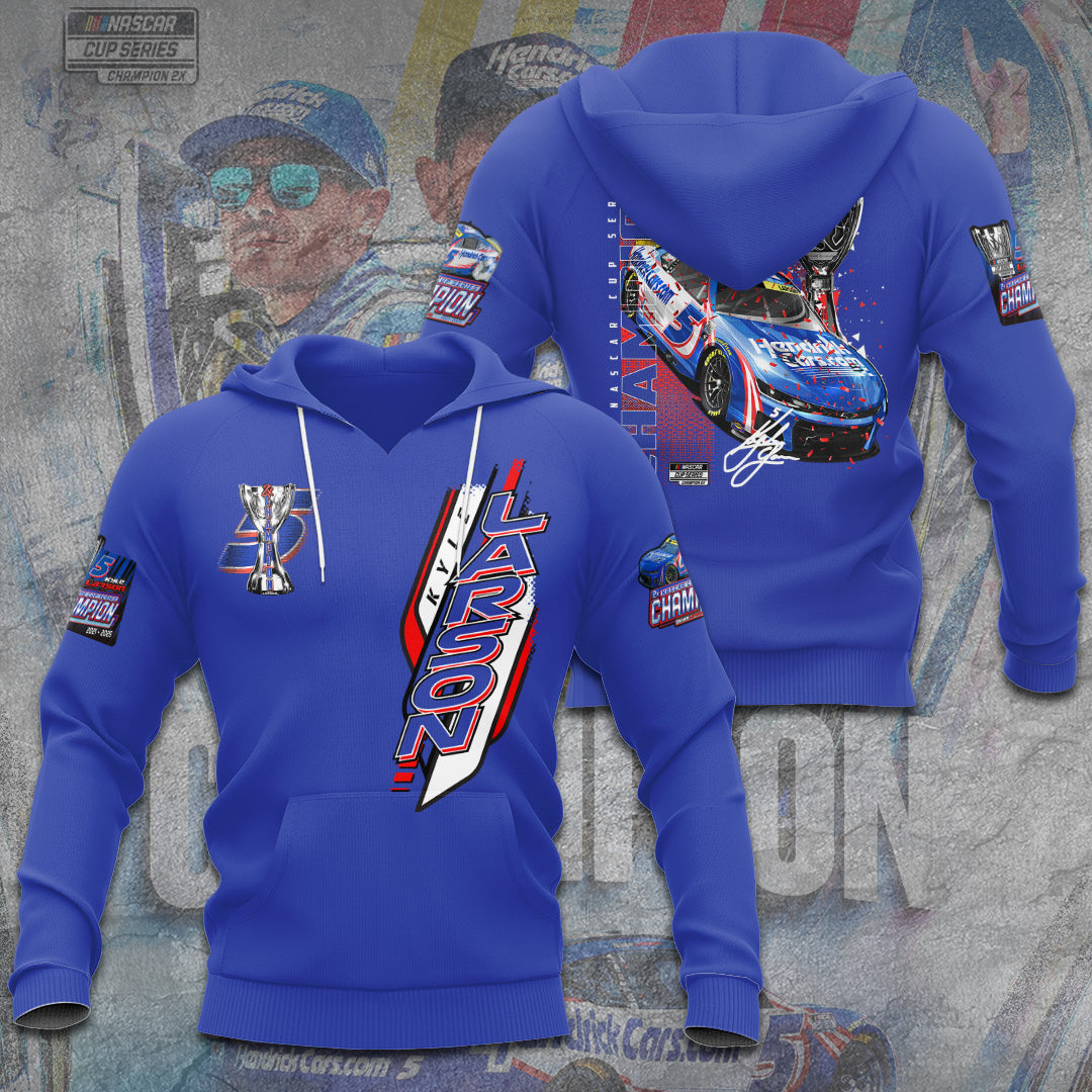 Kyle Larson 2025 NASCAR Cup Series Champion 3D Apparel – TANTN18384