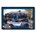 Kyle Larson 2025 NASCAR Cup Series Champion Rectangle Canvas With Inner Frame – HOATT14470