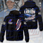 Kyle Larson 2025 NASCAR Cup Series Champions 3D Windbreaker Jacket – TMTHU2435
