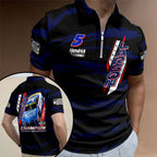 Kyle Larson Nascar Cup Series Champion Zip Polo Shirt – TMTHU2416