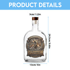 Led Zeppelin 25oz Empty Whiskey Bottle – TMTHU7946