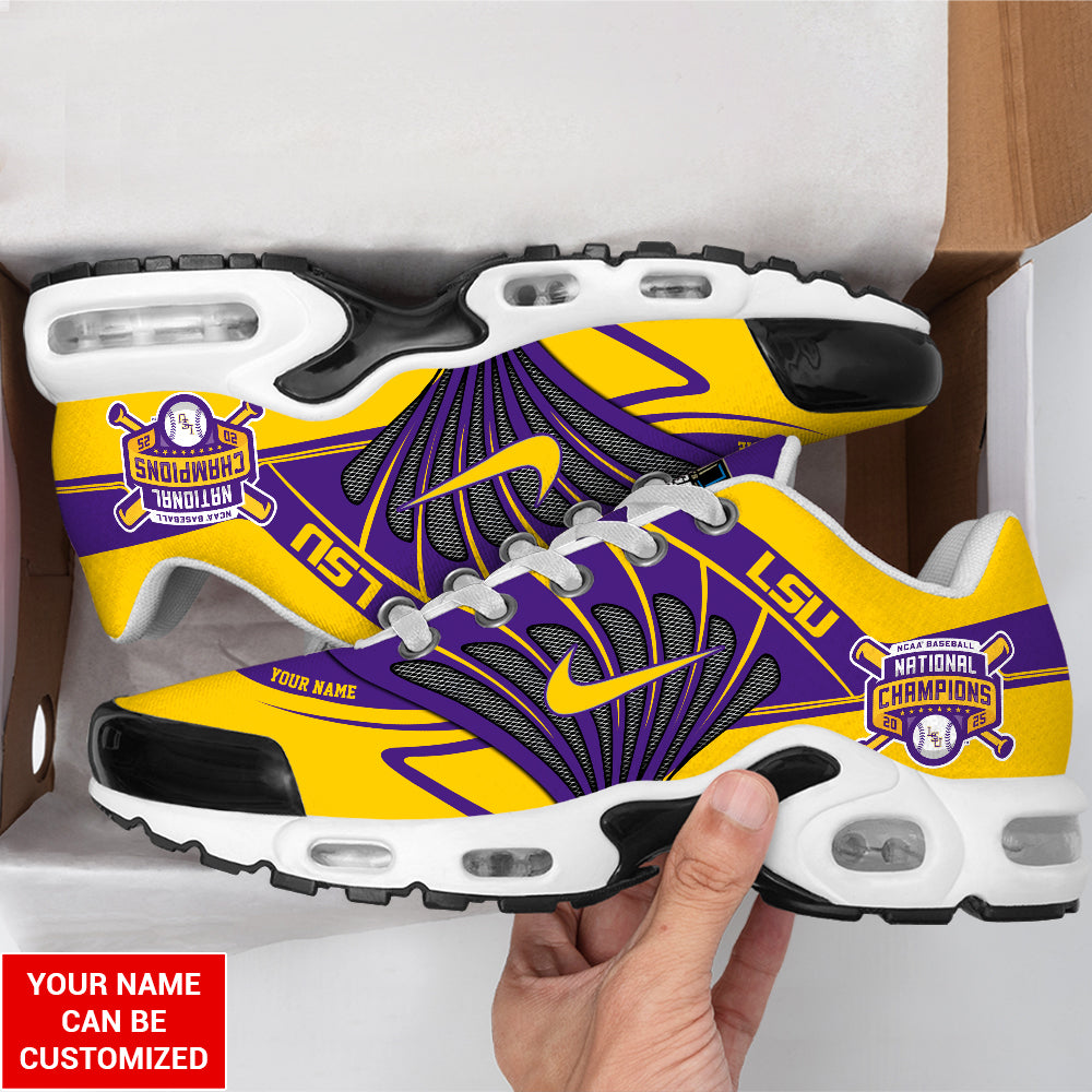 Personalized LSU Tigers Baseball Air Max Shoes – TANTN 14032