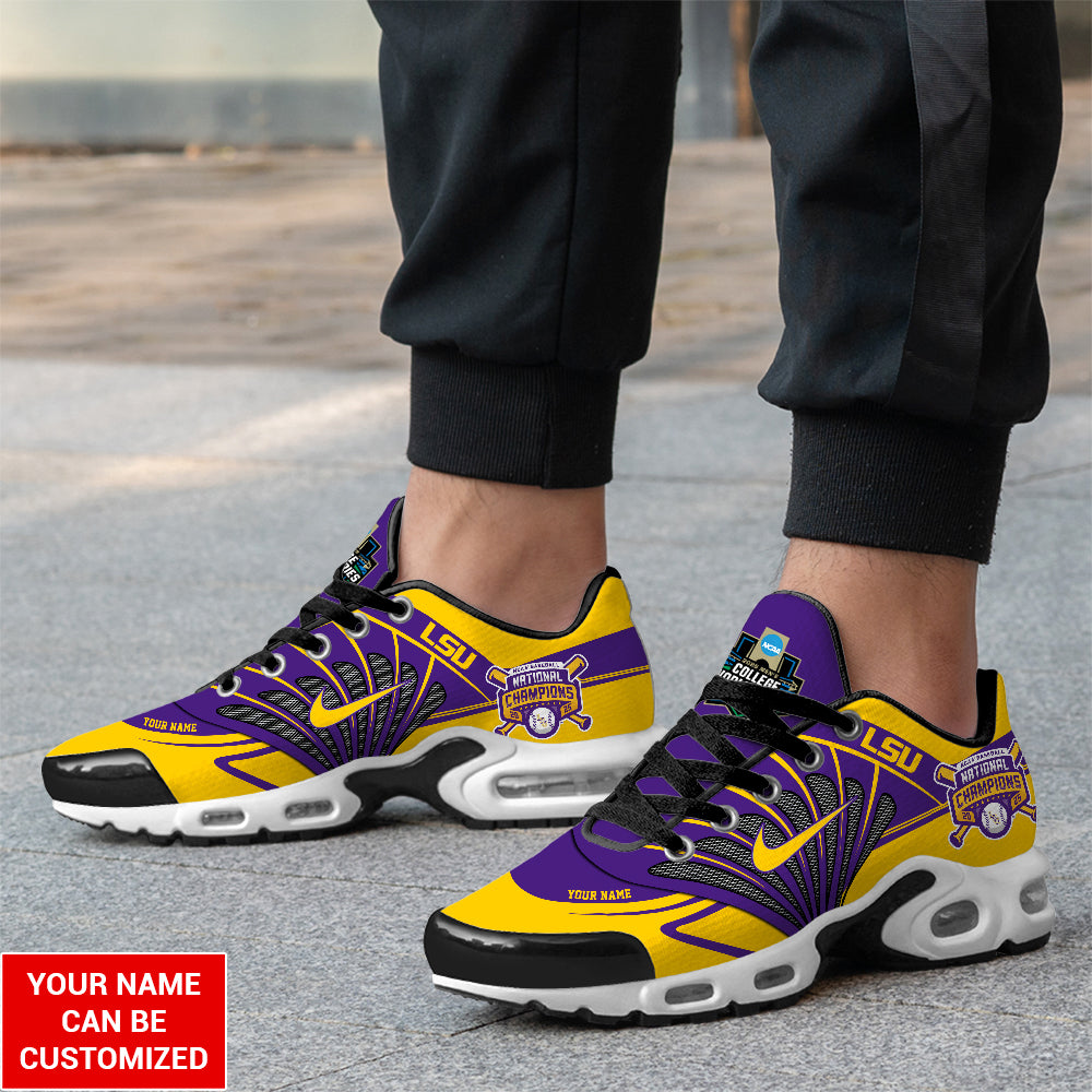 Personalized LSU Tigers Baseball Air Max Shoes – TANTN 14032