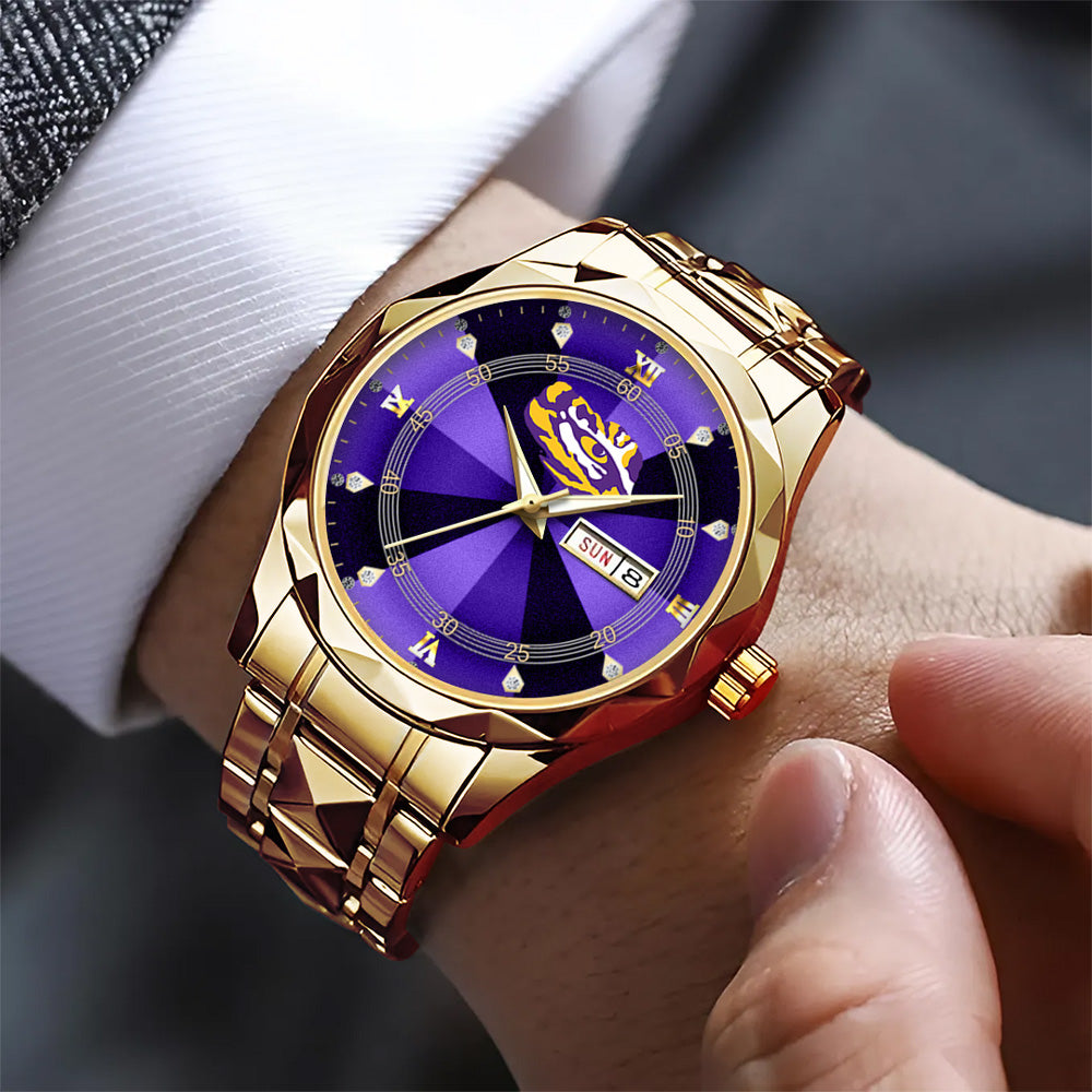 LSU Tigers Baseball Alloy Luxury Quartz Watch – GNE 3832