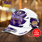 Personalized LSU Tigers Baseball 2025 National Champions Classic Cap – TANTN 14018