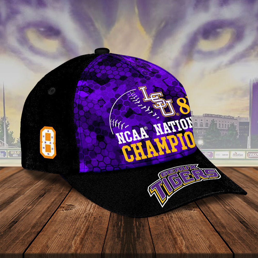 LSU Tigers Baseball 2025 National Champions Classic Cap – GNE 3792