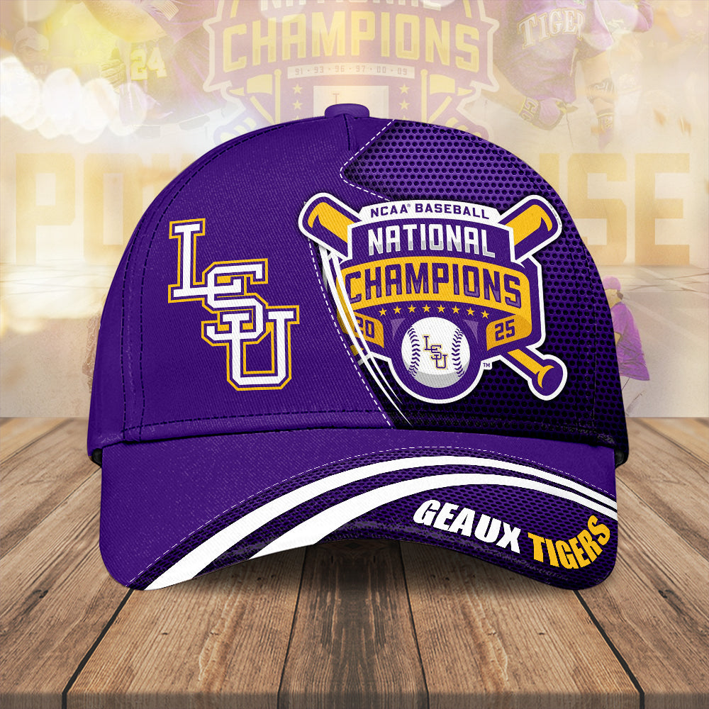 LSU Tigers Baseball 2025 National Champions Classic Cap – MAITM 11762