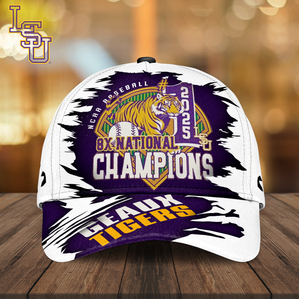 LSU Tigers Baseball 2025 National Champions Classic Cap – MAITM 11796