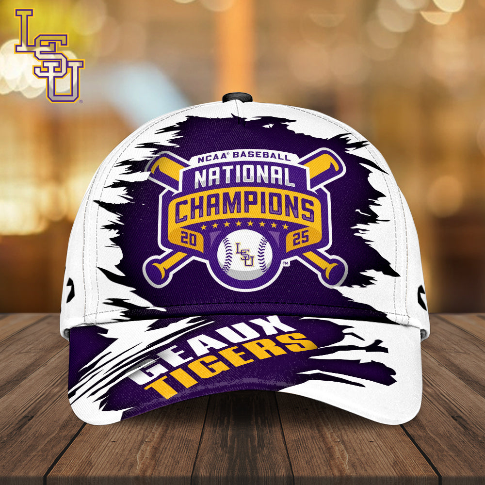 LSU Tigers Baseball 2025 National Champions Classic Cap – MAITM 11808