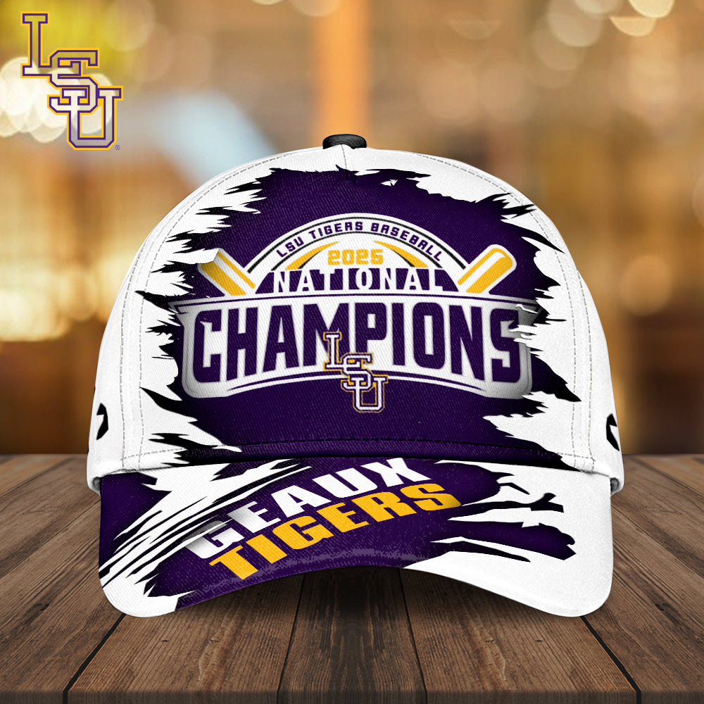 LSU Tigers Baseball 2025 National Champions Classic Cap – MAITM 11826