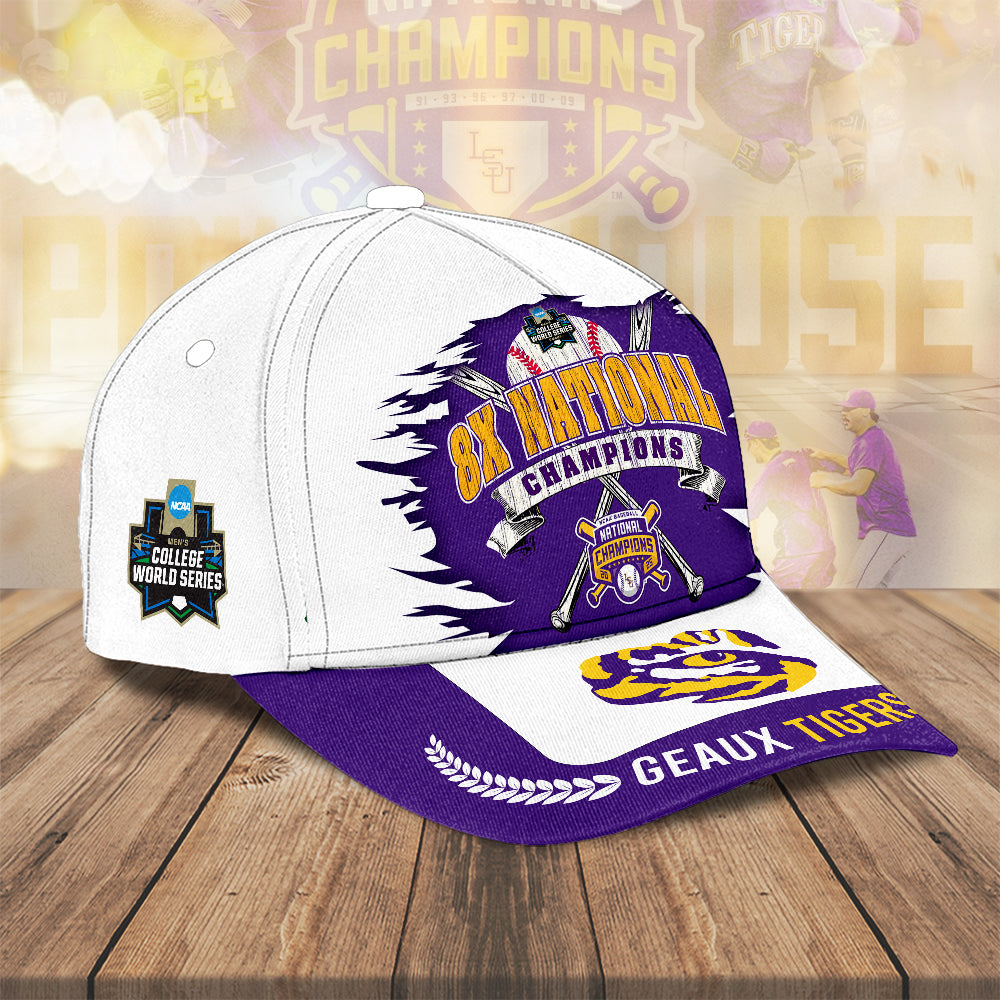 LSU Tigers Baseball 2025 National Champions Classic Cap – MAITM 11894