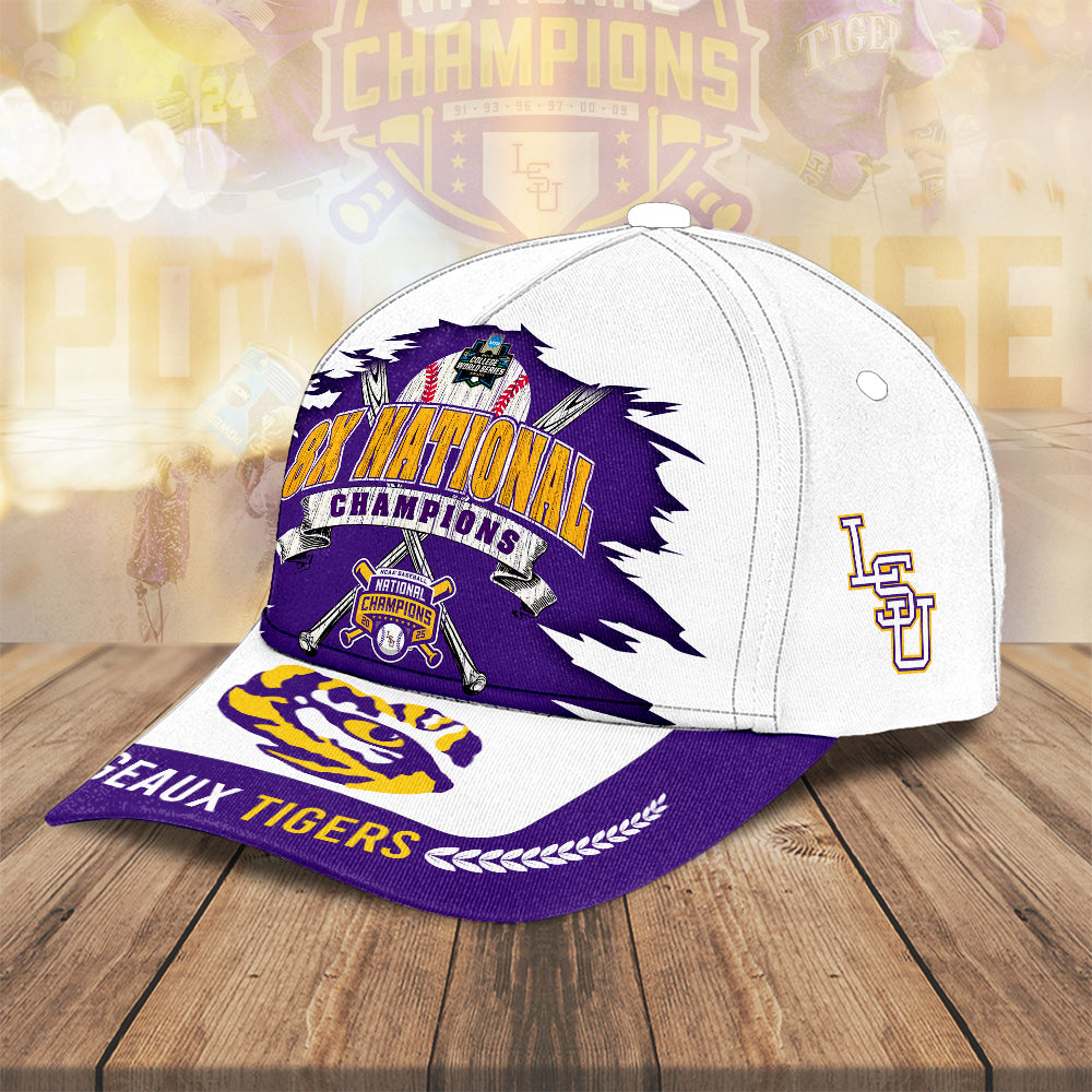 LSU Tigers Baseball 2025 National Champions Classic Cap – MAITM 11894