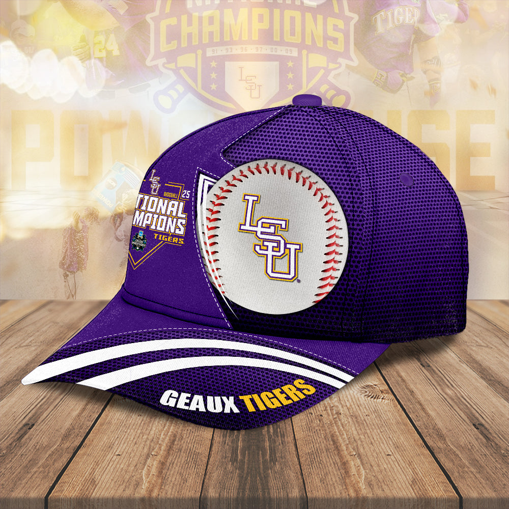 LSU Tigers Baseball 2025 National Champions Classic Cap – MAITM 11900