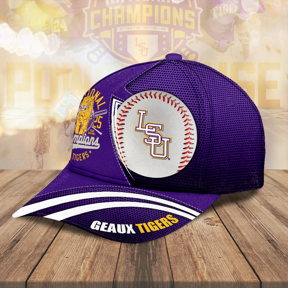 LSU Tigers Baseball 2025 National Champions Classic Cap – MAITM 11920
