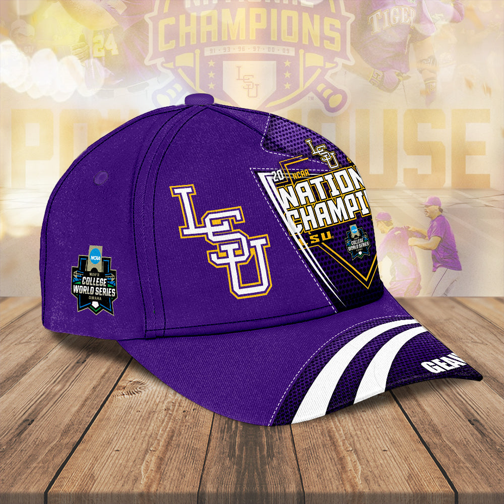 LSU Tigers Baseball 2025 National Champions Classic Cap – MAITM 11925