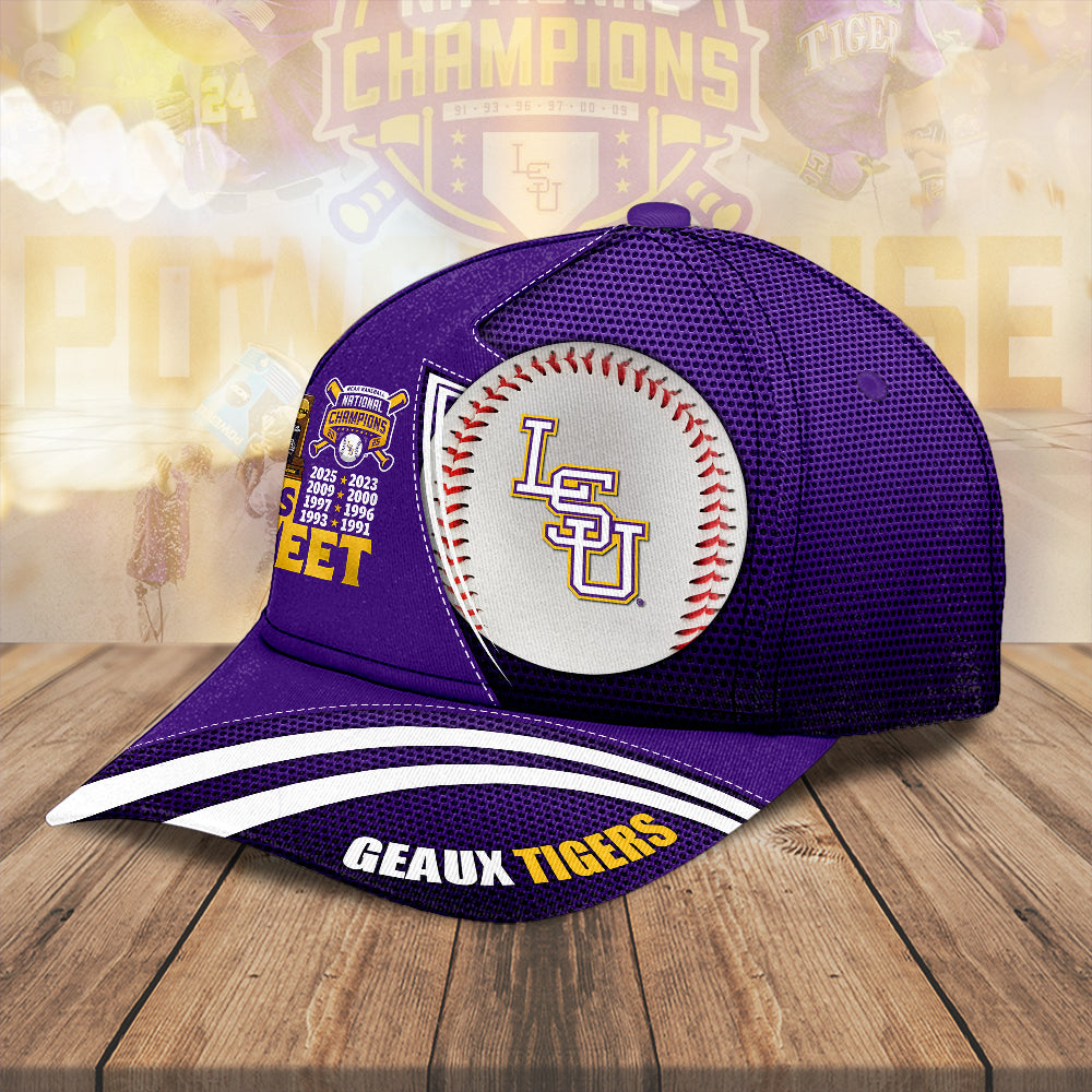 LSU Tigers Baseball 2025 National Champions Classic Cap – MAITM 11973