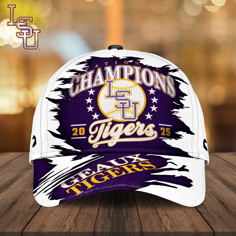 LSU Tigers Baseball 2025 National Champions Classic Cap – MAITM 11980