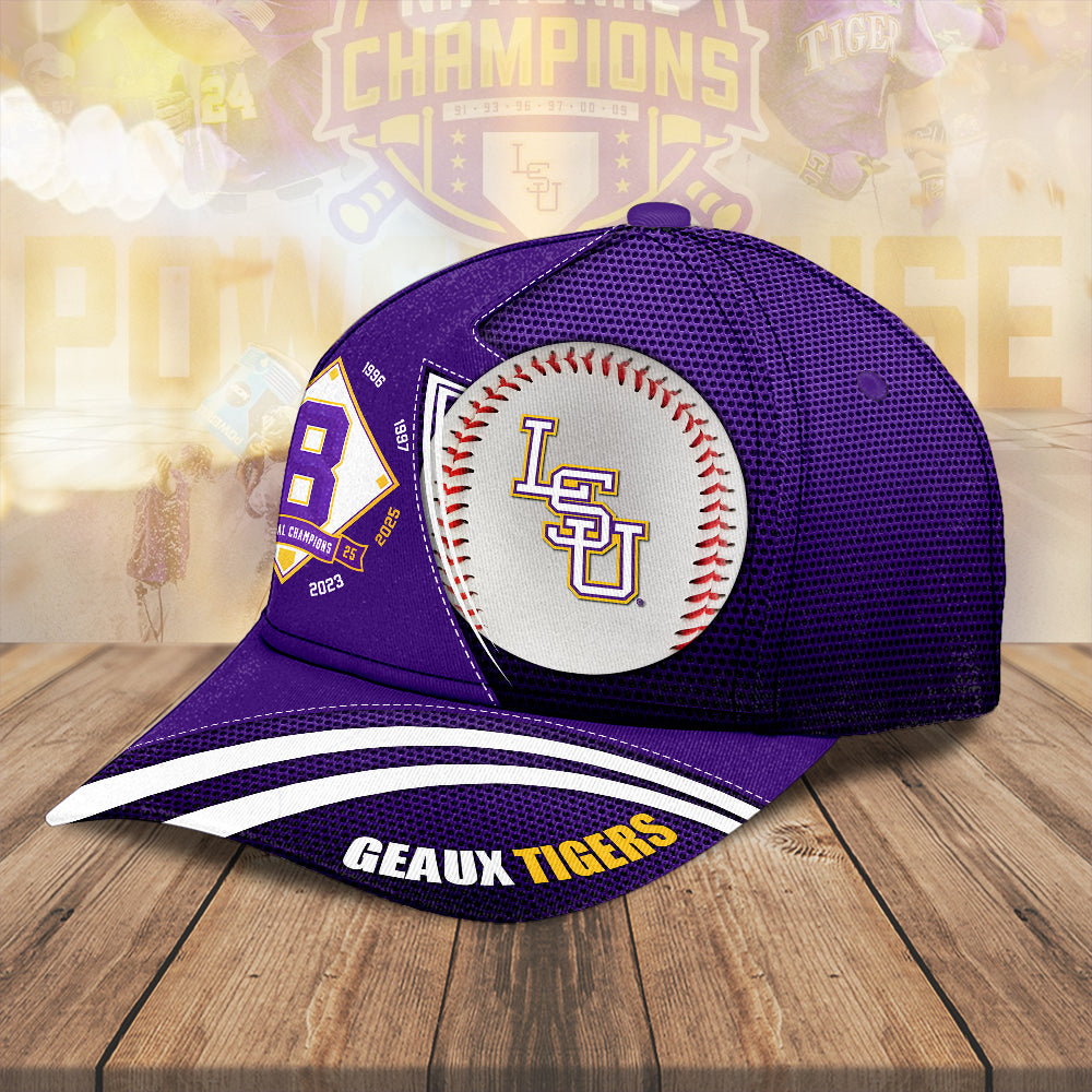 LSU Tigers Baseball 2025 National Champions Classic Cap – MAITM 12229