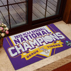 LSU Tigers Baseball 2025 National Champions Doormat – MAITM 11911