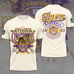 LSU Tigers Baseball 2025 National Champions 3D Apparel – MAITM 11806