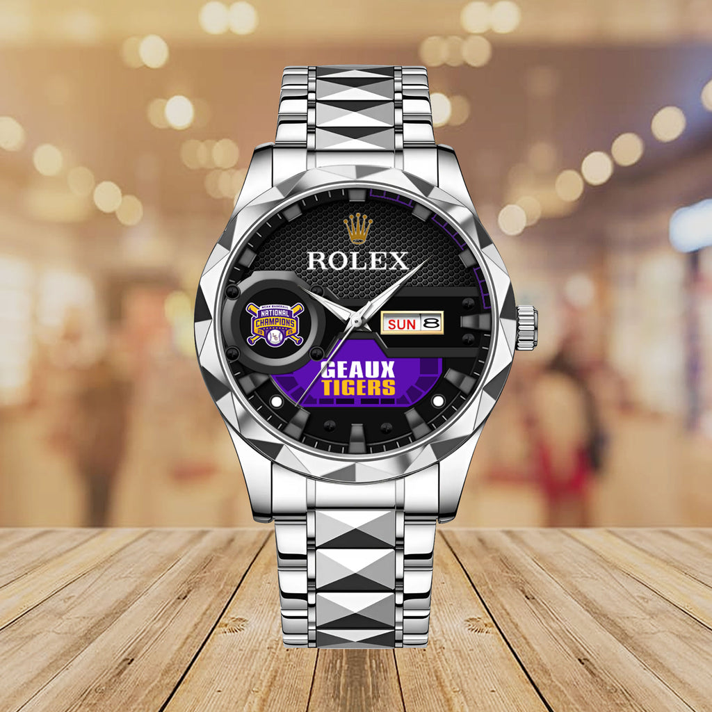 LSU Tigers Baseball x Rolex Alloy Luxury Quartz Watch – MAITM 11903