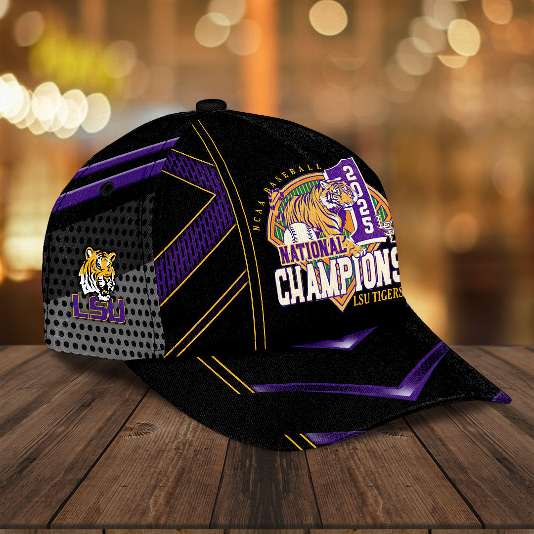 LSU Tigers Baseball 2025 National Champions Classic Cap – HOATT 11491