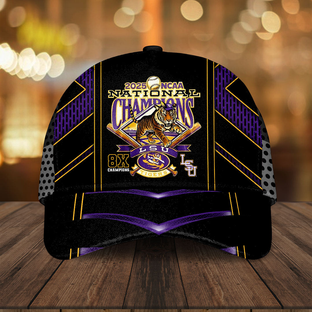 LSU Tigers Baseball 2025 National Champions Classic Cap – HOATT 11514