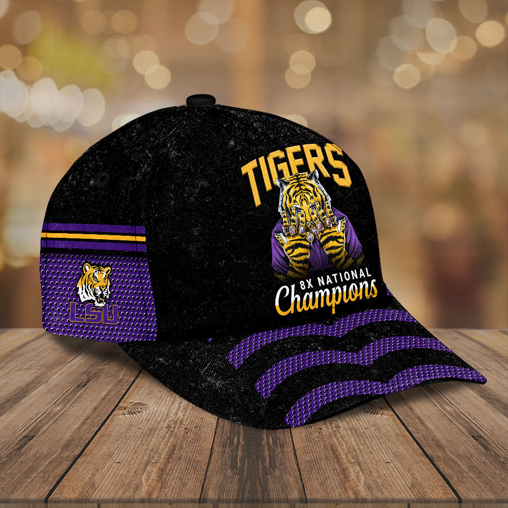 LSU Tigers Baseball 2025 National Champions Classic Cap – HOATT 11554