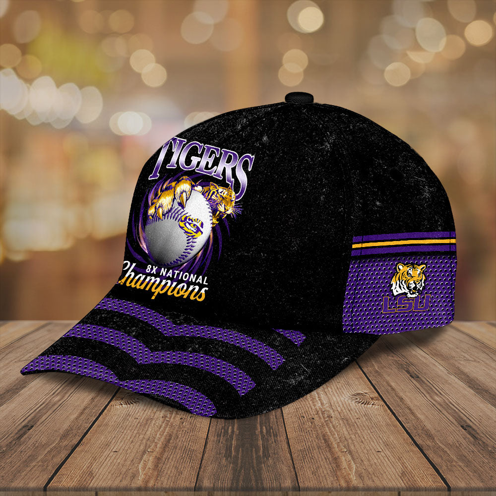 LSU Tigers Baseball 2025 National Champions Classic Cap – HOATT 11753