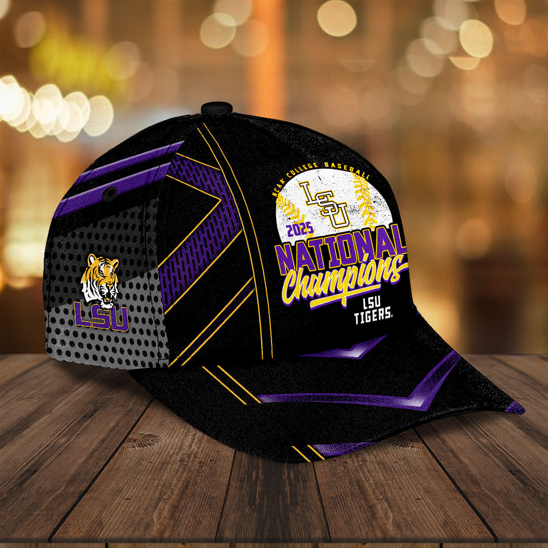 LSU Tigers Baseball 2025 National Champions Classic Cap – HOATT 11756