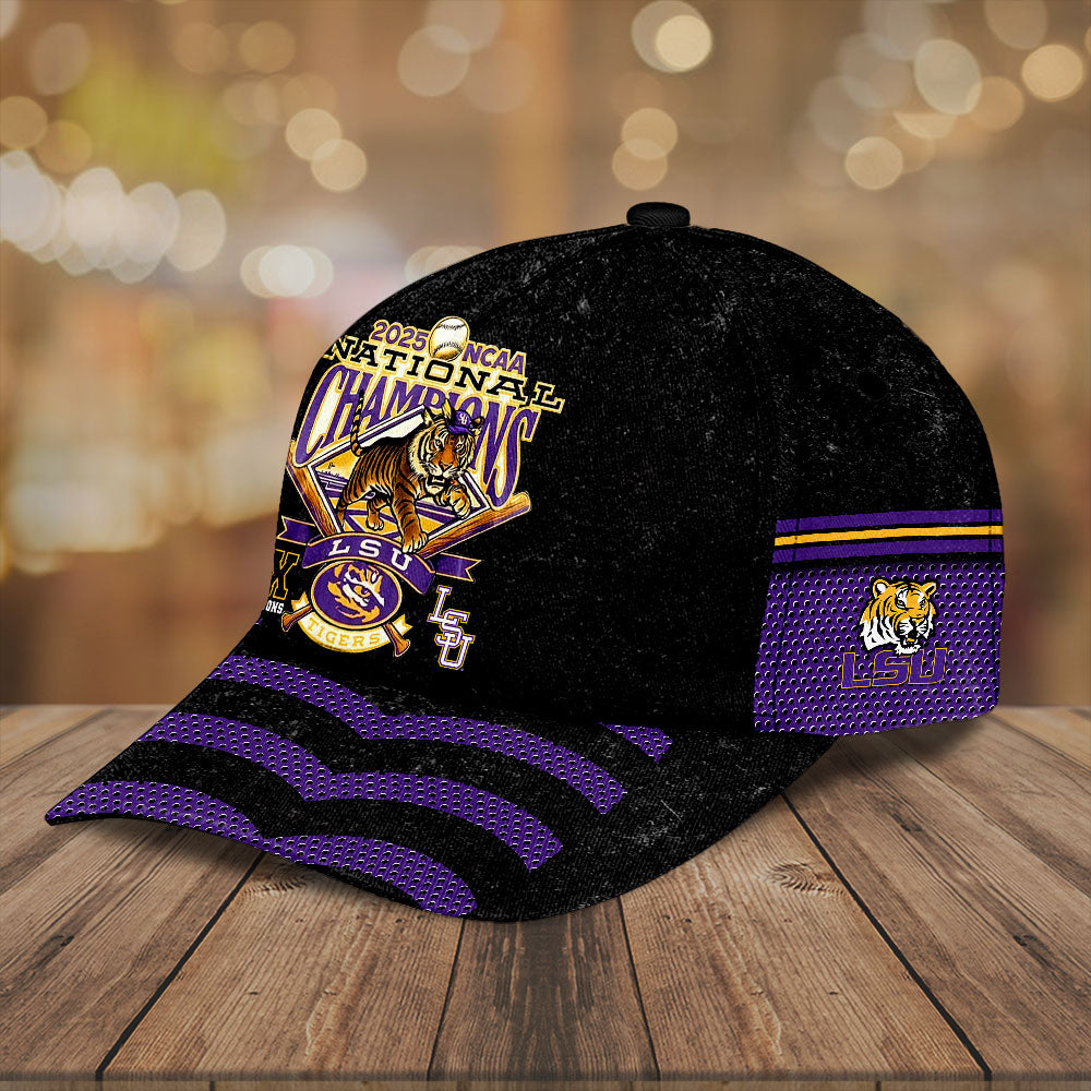 LSU Tigers Baseball 2025 National Champions Classic Cap – HOATT 11806
