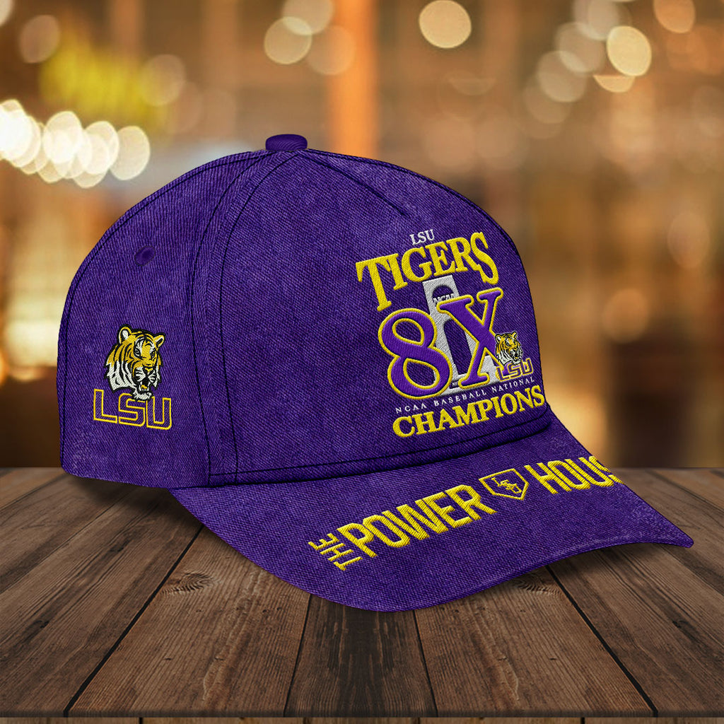 LSU Tigers Baseball 2025 National Champions Classic Cap – HOATT 11915