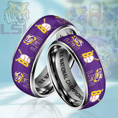 LSU Tigers Baseball Custom Alloy Ring – HOATT 11539